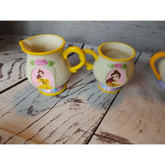 McDonald's Happy Meal Mrs. Potts and Teapot set Cups - Picture 8 of 8